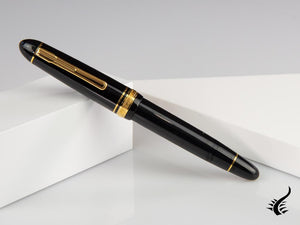 Stylo plume Platinum President, noir, résine, PTB-20000P-1