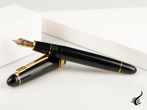 Platinum President Fountain Pen, Black, Resin, PTB-20000P-1