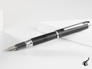 Stylo plume Platinum Procyon Black Mist, aluminium, noir, PNS-8000-1