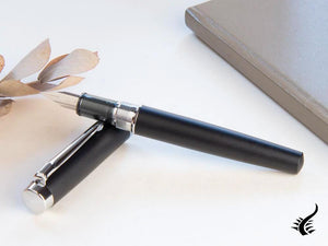 Platinum Procyon Black Mist Fountain Pen, Aluminium, Black, PNS-8000-1