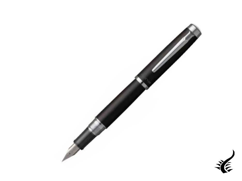 Platinum Procyon Black Mist Fountain Pen, Aluminium, Black, PNS-8000-1