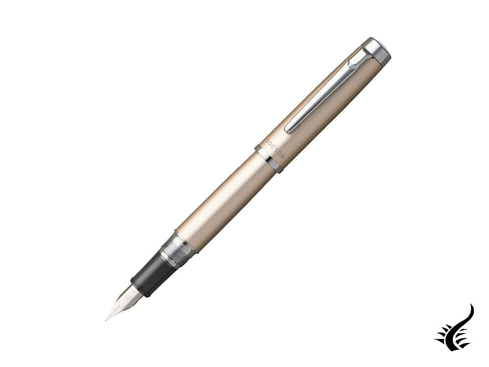 Platinum Procyon Champagne Gold Fountain Pen, Aluminium, PNS-8000-78