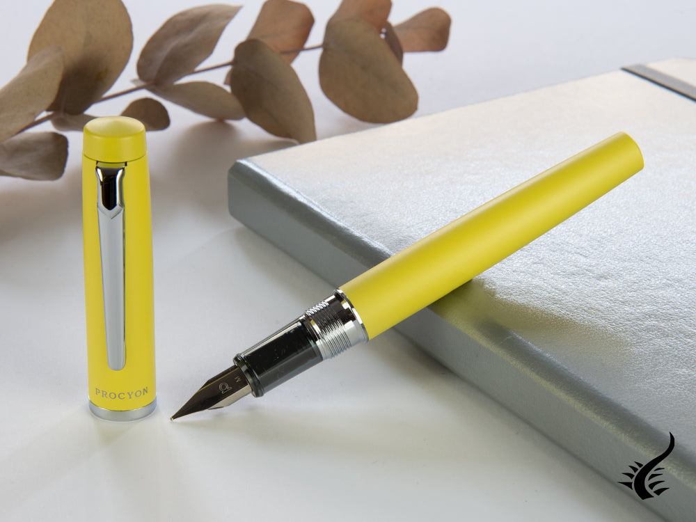 Platinum Procyon Citron Fountain Pen, Aluminium, Yellow, PNS-5000-68