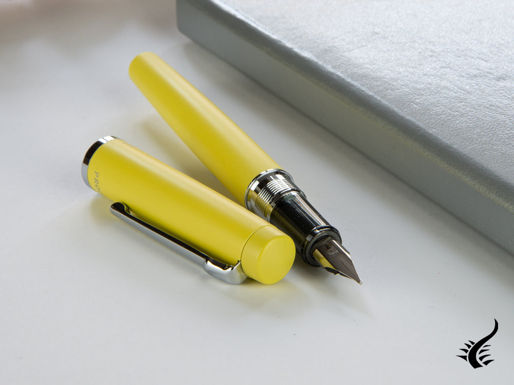 Platinum Procyon Citron Fountain Pen, Aluminium, Yellow, PNS-5000-68