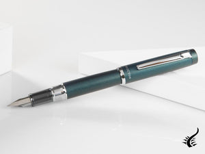 Stylo plume Platinum Procyon Deep Sea, aluminium, bleu, PNS-5000-50