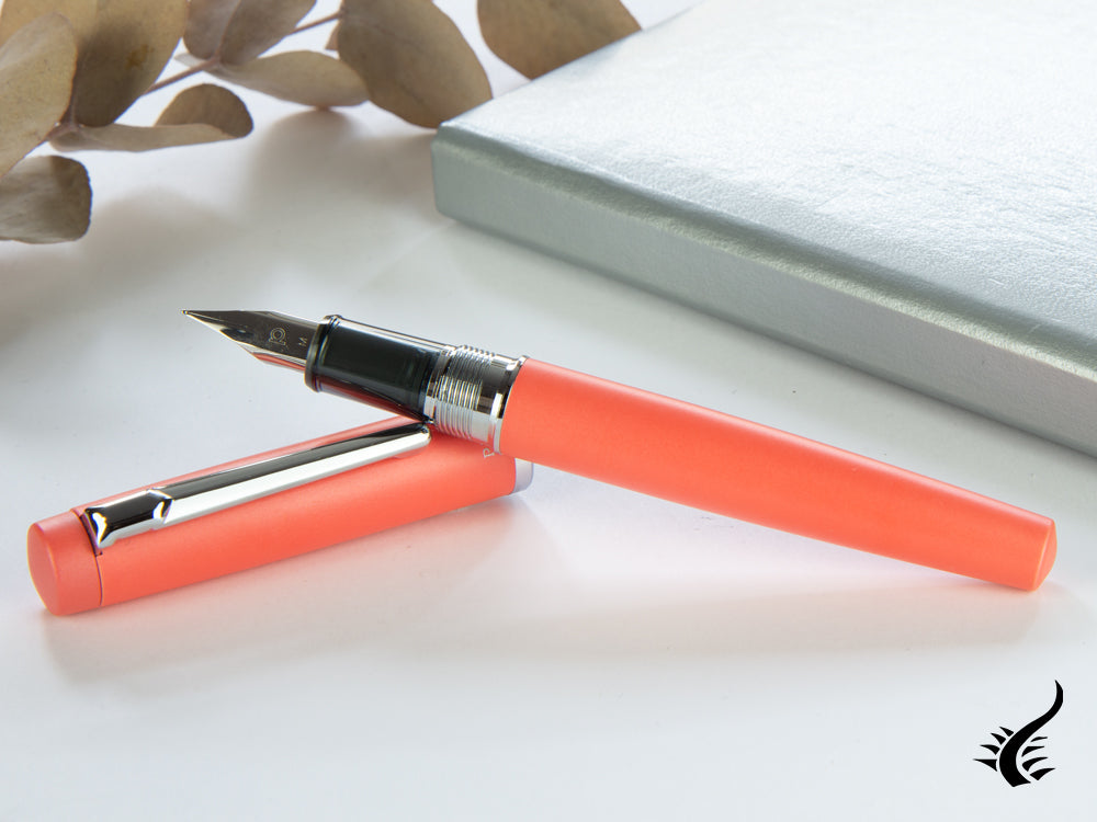 Platinum Procyon Persimmon Fountain Pen, Aluminium, Orange, PNS-5000-25