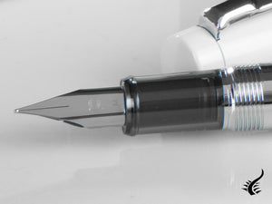 Platinum Procyon Porcelain Fountain Pen, Aluminium, White, PNS-5000-3