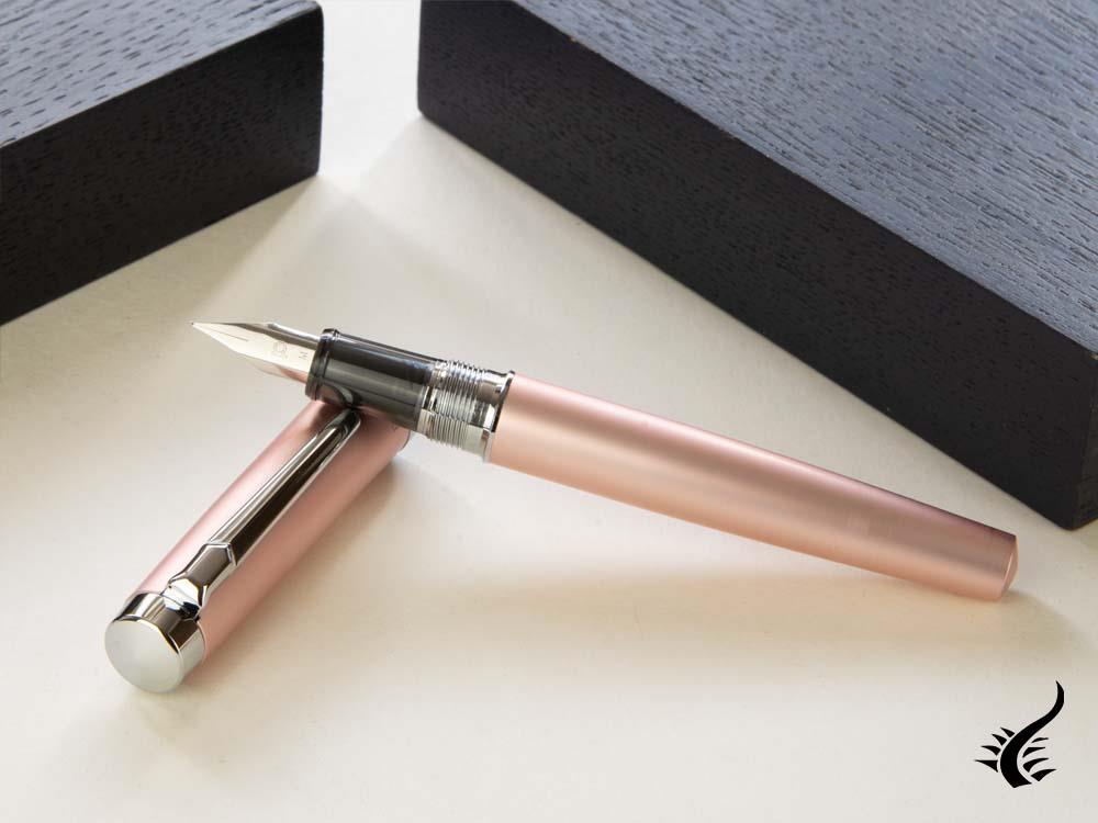 Platinum Procyon Rose Gold, Stylo plume, Aluminium, Rose, PNS-8000-18