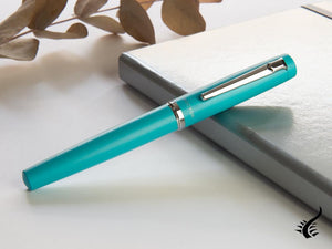 Platinum Procyon Turquoise Fountain Pen, Aluminium, Blue, PNS-5000-52