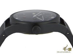 Montre automatique Porsche Design 1919 Globetimer, titane, noir et caoutchouc