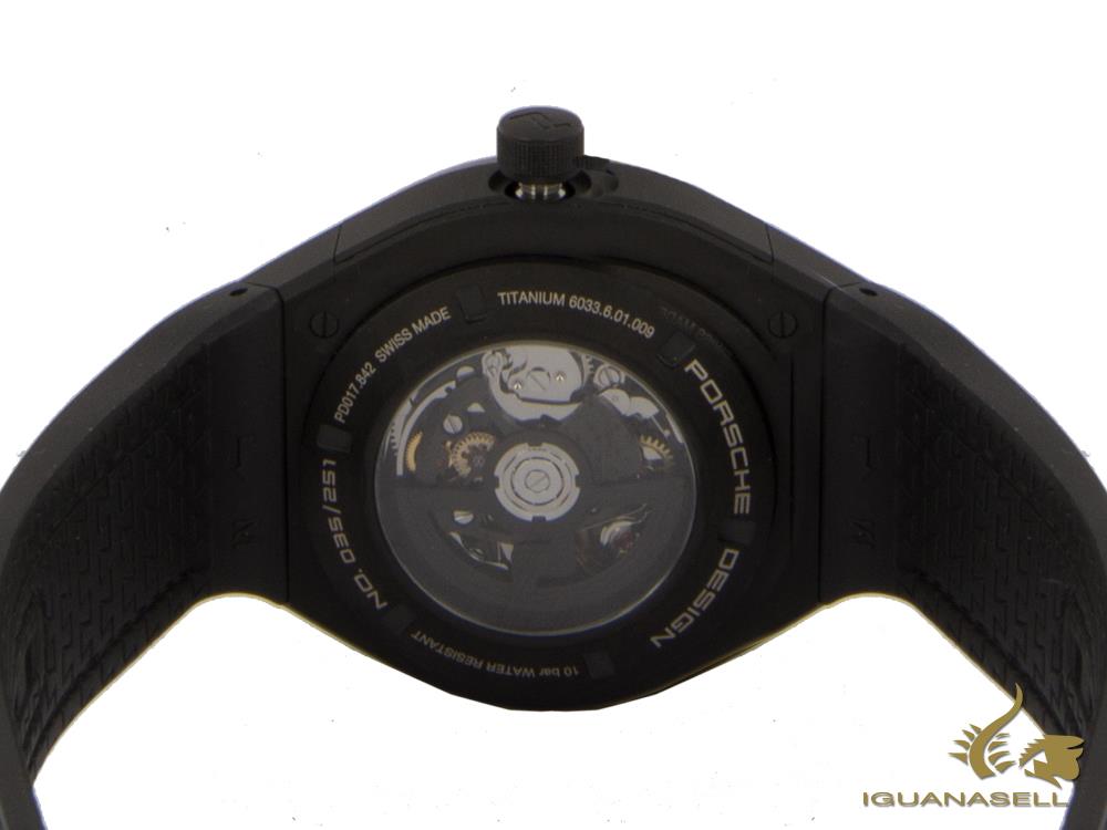 Montre automatique Porsche Design Monobloc Actuator Flyback, COSC, édition limitée.