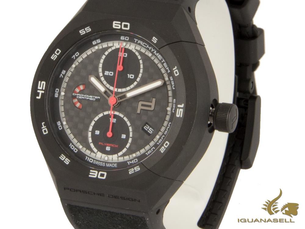 Montre automatique Porsche Design Monobloc Actuator Flyback, COSC, édition limitée.