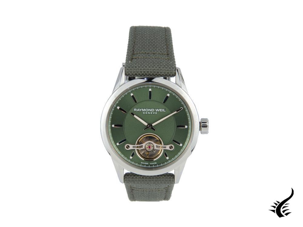 Raymond Weil Freelancer Automatic Watch, 42 mm, Green, 10 atm, 2780-STC-52001