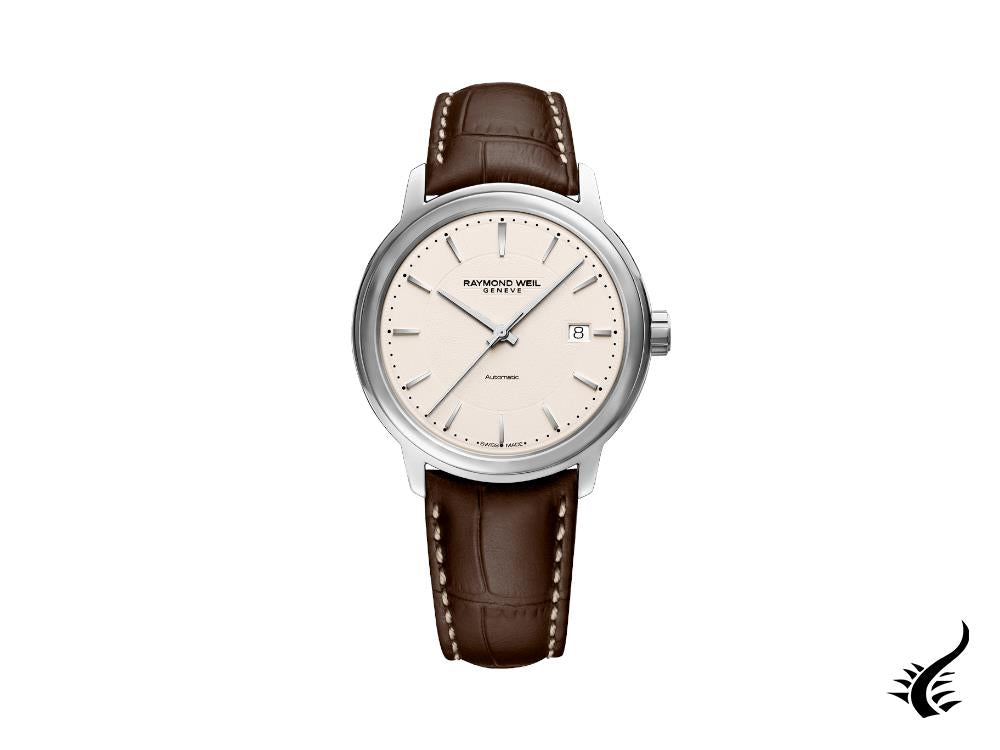 Montre automatique Raymond Weil Maestro, 40 mm, jour, saphir, 2237-STC-65011