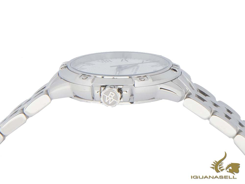 Raymond Weil Tango Ladies Quartz Watch, White, 30mm, Day, 5960-ST-00300