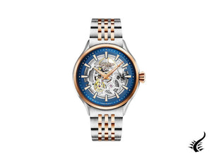 Roamer Competence Skeleton III Automatic Watch, 43 mm, Blue, 101663 47 45 10N