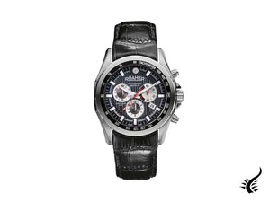 Roamer Rockshell Mark III Chrono Quartz Watch, Black, 44 mm, 220837 41 55 02