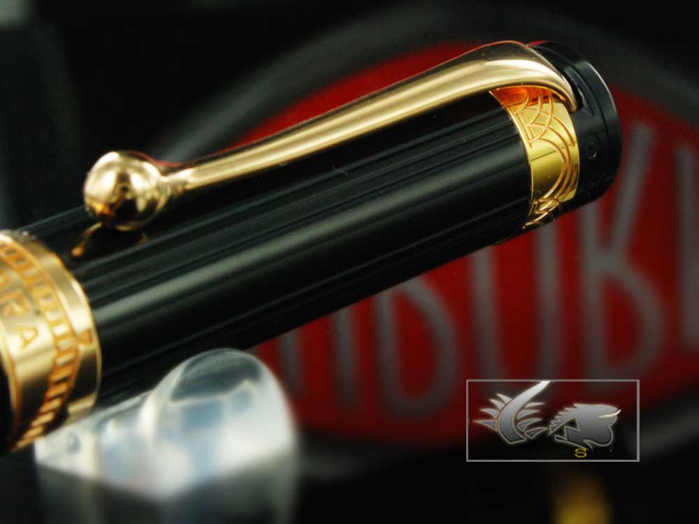 Aurora Andrea Palladio Rollerball pen, Black Resin, Limited Edition, 918