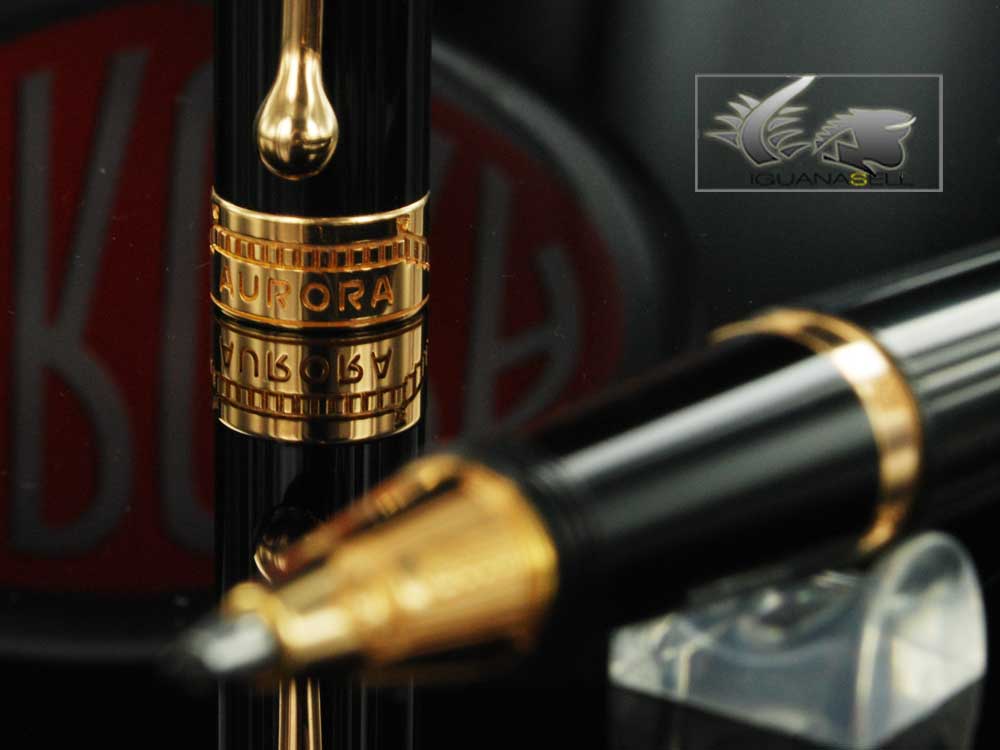 Aurora Andrea Palladio Rollerball pen, Black Resin, Limited Edition, 918