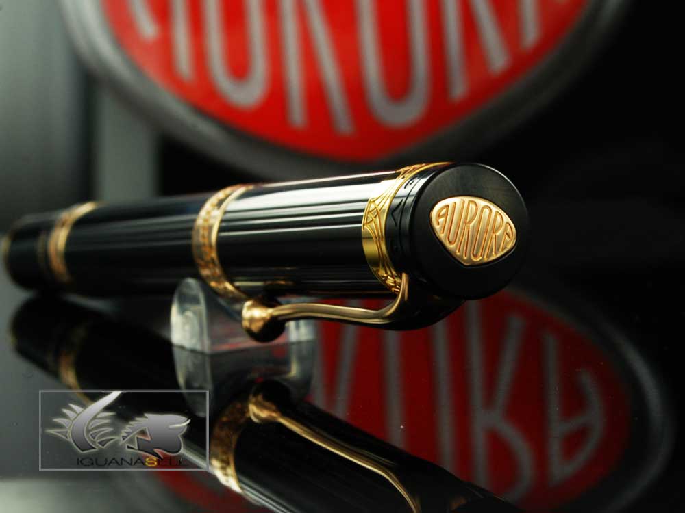 Aurora Andrea Palladio Rollerball pen, Black Resin, Limited Edition, 918