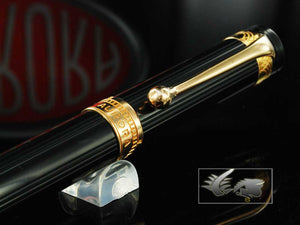 Aurora Andrea Palladio Rollerball pen, Black Resin, Limited Edition, 918