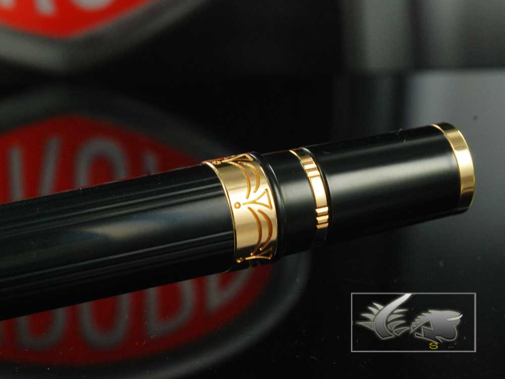 Aurora Andrea Palladio Rollerball pen, Black Resin, Limited Edition, 918