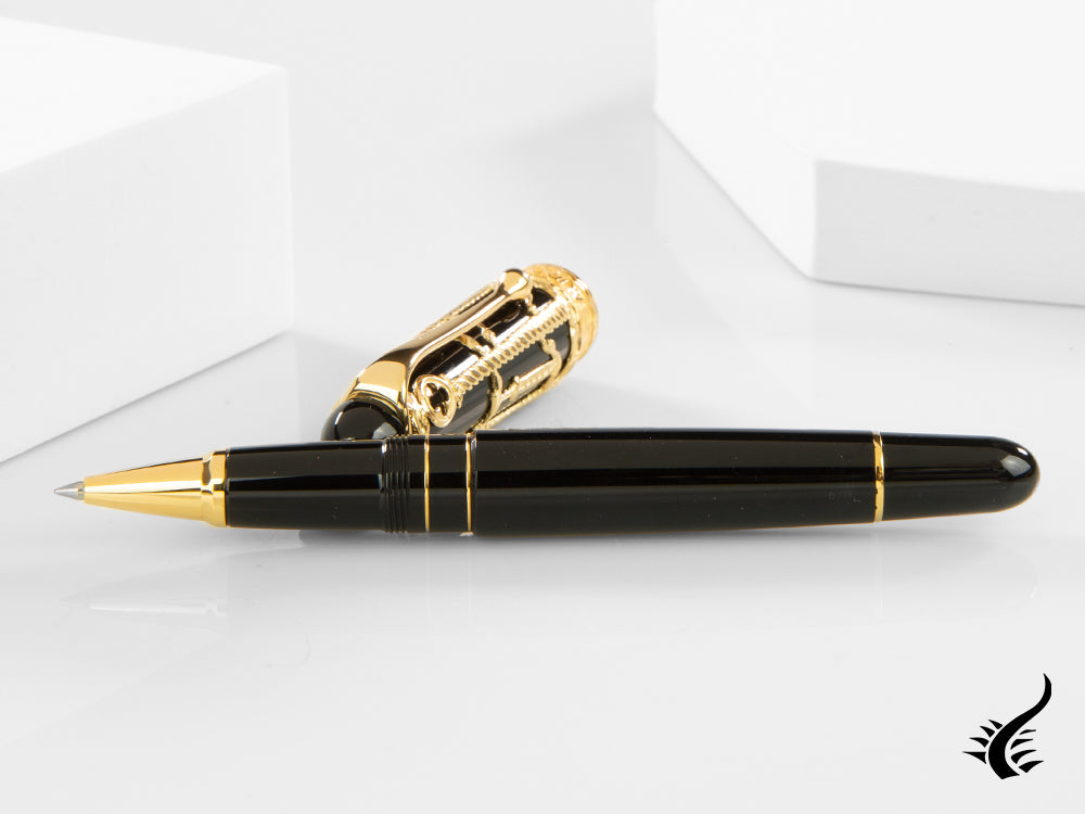 Roller Pen Aurora Venezia Special Edition- Resin & Vermeil - 875VV