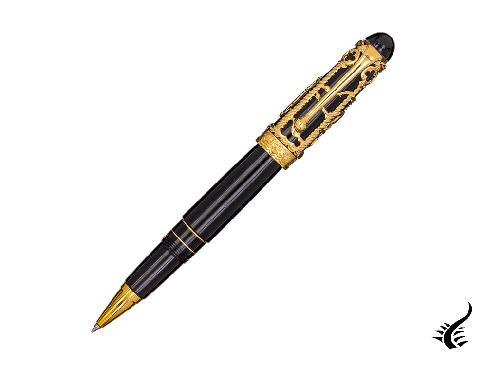 Roller Pen Aurora Venezia Special Edition- Resin & Vermeil - 875VV