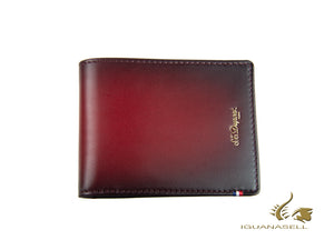 S.T. Dupont Atelier Rubis Wallet, Burgundy, Leather, 6 Cards, 190420