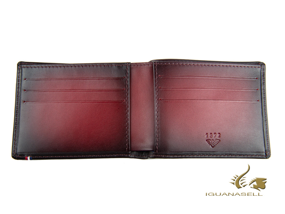 S.T. Dupont Atelier Rubis Wallet, Burgundy, Leather, 6 Cards, 190420