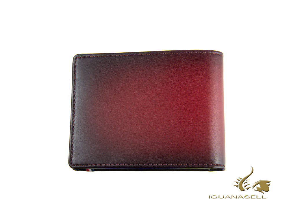 S.T. Dupont Atelier Rubis Wallet, Burgundy, Leather, 6 Cards, 190420