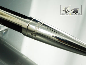 Stylo Bille ST Dupont Défi - Palladium &amp; Résine Noire - 405674