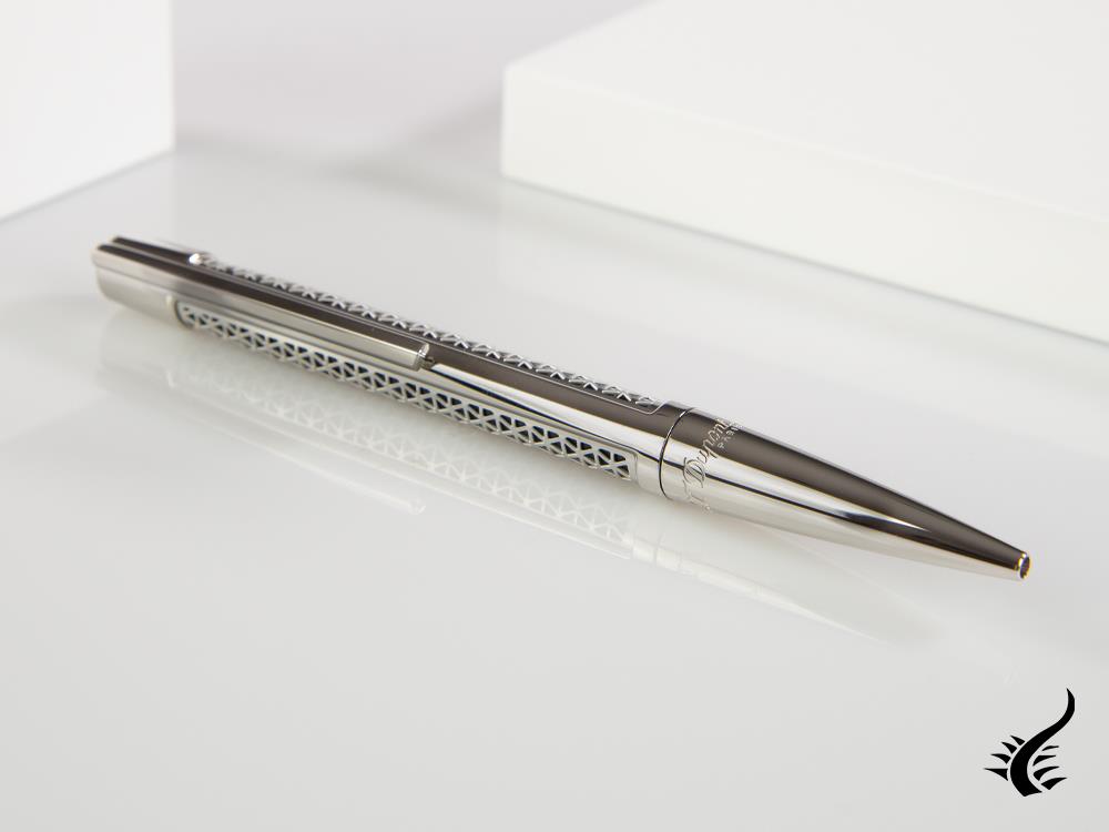 S.T. Dupont Défi Ballpoint Firehead pen, Palladium, 405732