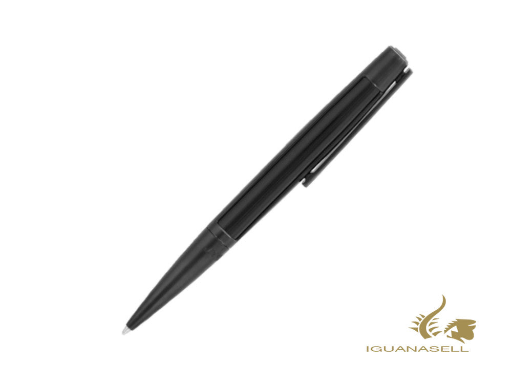 Stylo à bille ST Dupont Défi, Fibre de carbone, PVD, Noir mat, 405734