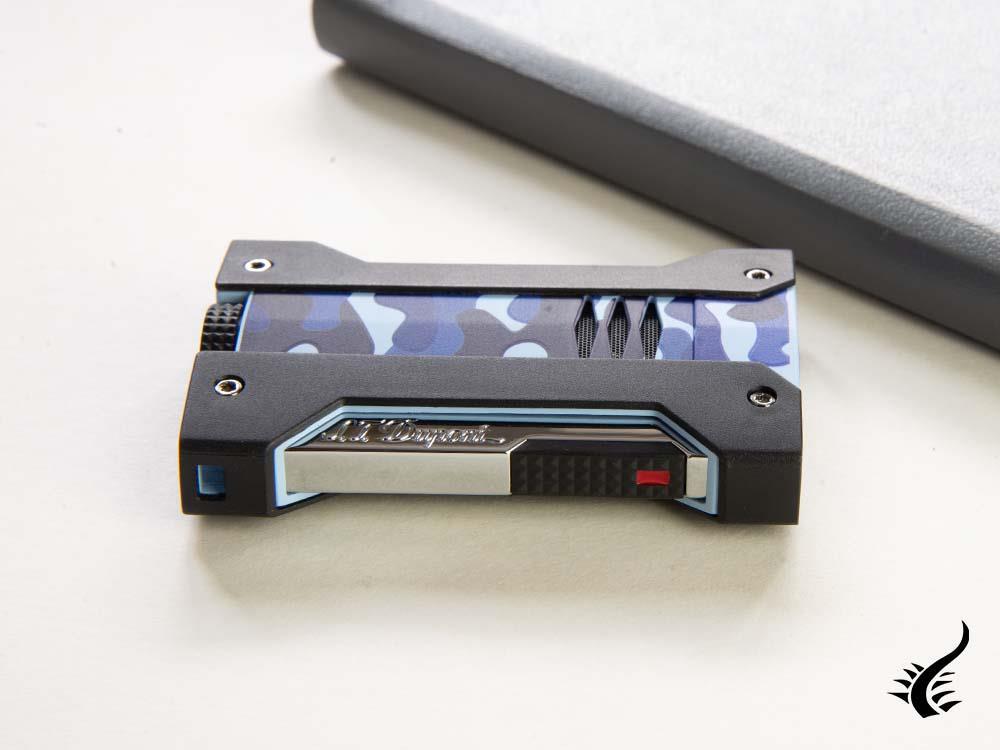 S.T. Dupont Défi Extreme Lighter Camouflage Blue, Chrome, 021411