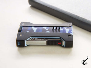 Briquet ST Dupont Défi Extreme Camouflage Bleu, Chrome, 021411