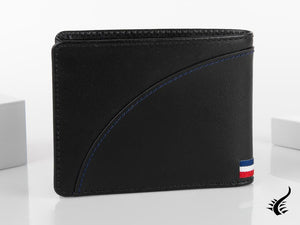 S.T. Dupont Défi Millennium Wallet, Leather, Black, 6 Cards, 172003