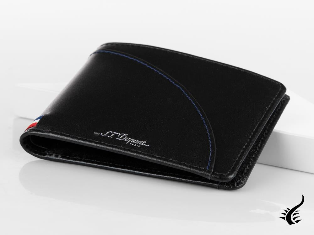 S.T. Dupont Défi Millennium Wallet, Leather, Black, 6 Cards, 172003