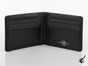 S.T. Dupont Défi Millennium Wallet, Leather, Black, 6 Cards, 172003