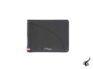 S.T. Dupont Défi Millennium Wallet, Leather, Black, 6 Cards, 172003