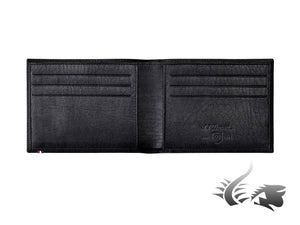 S.T. Dupont Défi Wallet, Black, Leather, 6 Cards, 180260