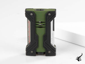 S.T. Dupont Défi XXtreme Matt Khaki Lighter, Metal, Green, 021613