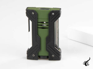 S.T. Dupont Défi XXtreme Matt Khaki Lighter, Metal, Green, 021613