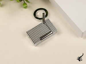 Porte-clés ST Dupont Diamond Head, Briquet, Métal, Argent, 027002KR