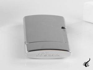 Briquet ST Dupont E-Slim, Chrome, Gris, 027002E