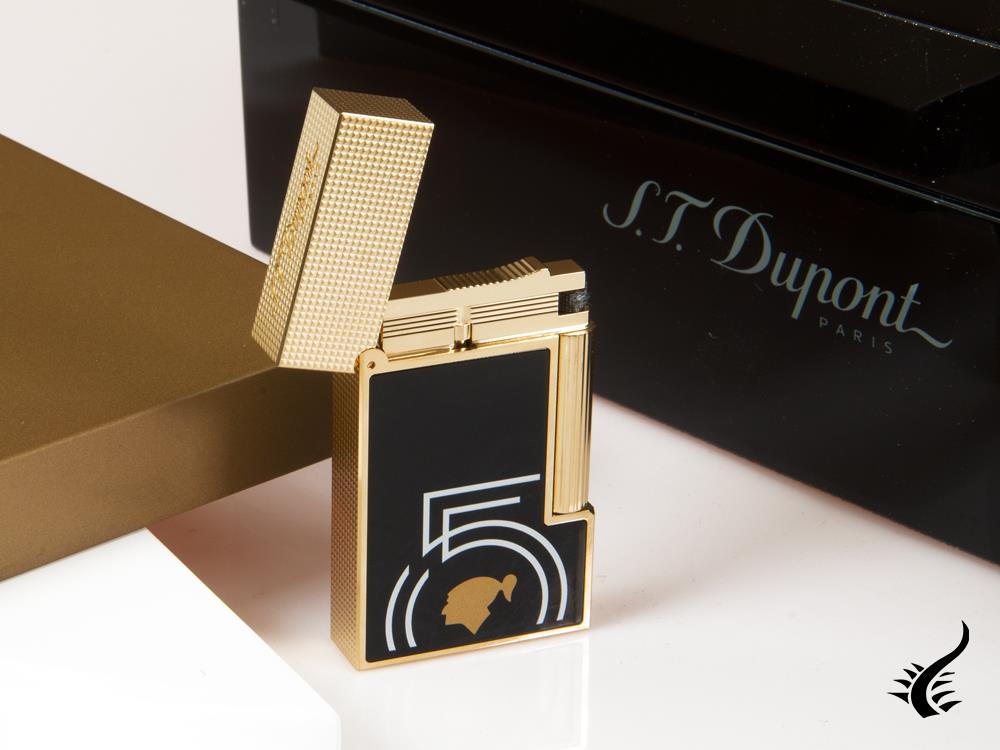 Briquet ST Dupont Ligne 2 Cohiba 55e anniversaire, laque, noir, C16055