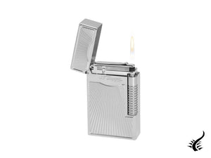 S.T. Dupont Ligne 2 Le Grand Dancing Flame Lighter, Palladium, 023018