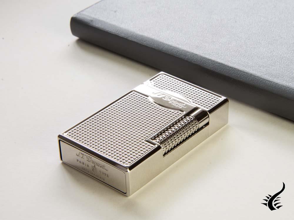 Briquet ST Dupont Ligne 2 Le Grand Goldsmith, Palladium, Argent, 023011