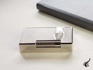 S.T. Dupont Ligne 2 Le Grand Goldsmith Lighter, Palladium, Silver, 023011