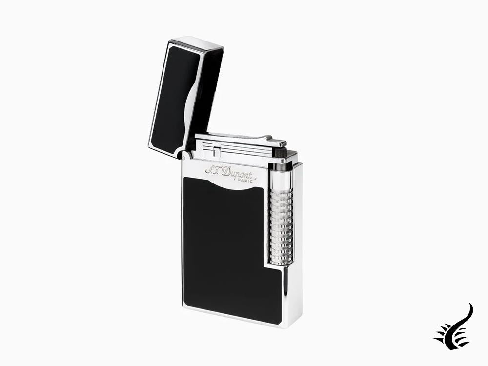 S.T. Dupont Ligne 2 Le Grand Lighter, Lacquer, Palladium, Soft torch flame